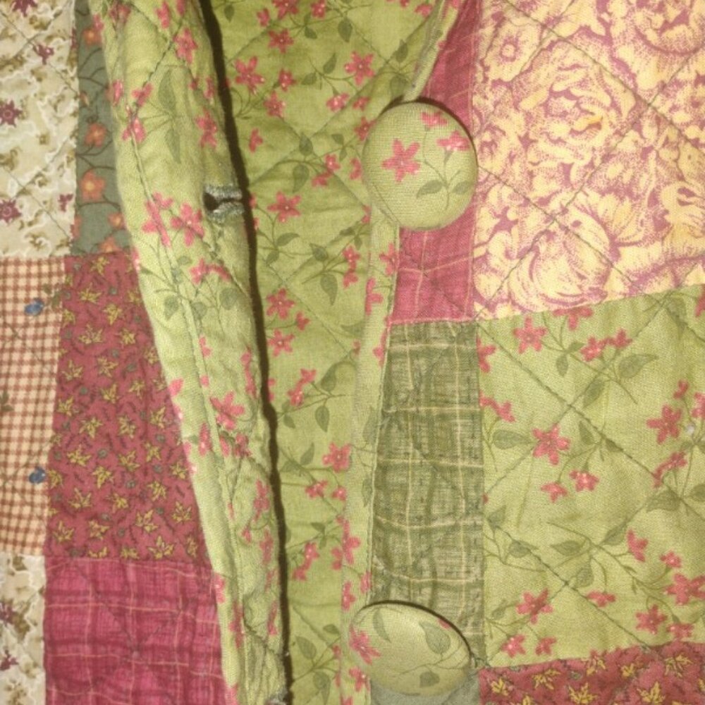 Donna Sharp Vintage patchwork jacket - image 3